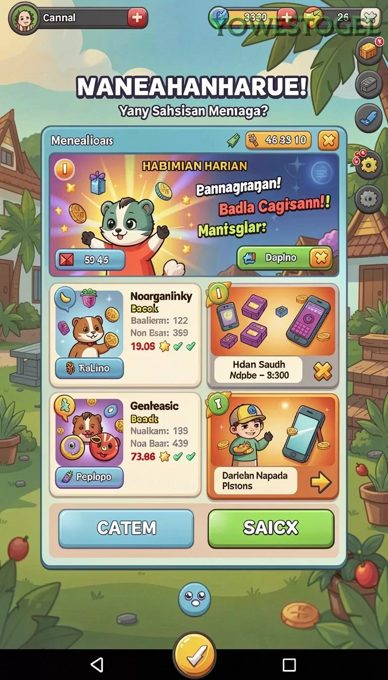 Cuplikan layar 8II — halaman utama